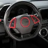 Copertura decorativa in ABS per volante per auto 3 pezzi per Chevrolet Camaro 2017+ accessori per interni Auto per lo styling dell'auto