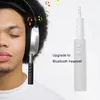 アップグレードワイヤレスBluetoothキットオーディオレシーバーハンドフリー3.5mmジャックアウズカーミュージックスティックホームオートステレオシステム用