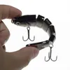 Pesca Wobbler Lifelike Isca De Pesca 6 Segmento Swimbait Crankbait Isca Dura Lento 10 cm 18g Isca Iscas Artificiais Equipamento De Pesca