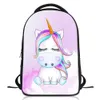 Licorne Imprimé Sacs À Dos D'école Pour 14 Pouces Ordinateur Portable Collège Étudiants Sacs D'école Grande Capacité Sac À Dos Personnalisé Animal Femmes Sacs À Bandoulière