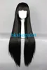 Cosplay Wig 80cm Long Straight Kikyou Kikyo Inuyasha Costume Party Hair for girl