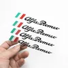 4 pçs / definir porta alça de carro adesivos personalidade personagem carro estilo estilo decoração para alfa romeo 147 159 156 mito giulietta