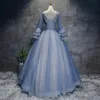 2018 новая принцесса с длинным рукавом возлюбленные аппликации лук бальное платье Quinceanera платья сладостные 16 платья дебютанте 15 лет вечеринка платье BQ57