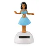 Bilprydnad Bilar Dekoration Dancing Hula Girl Swinging Bobble Toy Gifts Auto Inredning Heminredning Solar Tjejer Tillbehör