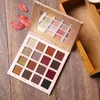 Wysokiej jakości Imagic Marka 16 Kolory Paleta Eyeshadow Matte Shimmer Glitter Eye Shadow Paleta Blush Makeup Beauty 48 Sztuk / partia DHL