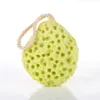 Honeycomb Dusch Svamp Badkar Dusch Boll Scrub Soft Spa Body Svampar Power Cleaning Tools Flower Bath Ball