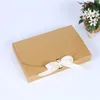 26x17.5x3.5cm Caja de regalo grande Caja de embalaje Caja de embalaje Cosmética Bufanda Ropa Packaging Color Caja de papel con cinta