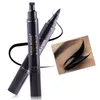 2018 neueste Miss Rose Stempel Eyeliner Seal Bleistift Professionelle Augen Make-Up Werkzeug Doppel Köpfe Zwei Köpfe Eyeliner Stift