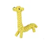 Pies żuć zabawki Pet Dog Toy Liny Giraffe Interactive Training Dog zęby Czyste i trwałe Bet Ball Zabawki Małe psy