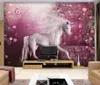 Custom modern wallpaper White horse wallpaper for walls 3 d Living room bedroom wall papers home decor