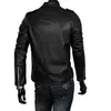 Großhandel - 2017 Frühling Herbst Männer PU-Lederjacken Motorradjacke Mantel mit Reißverschluss PU-Mantel Herren-Lederjacke Top-Qualität DP901857