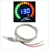 Nero 2quot 52mm Car Motor Digital 20 LED EGT Indicatore di temperatura del gas di scarico Auto Car Styling EGT Gauge9290717