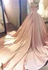 2019 Różowy Quinceanera Dress Princess Aplikacje Gorset Powrót Słodkie 16 Wieków Long Girls Prom Party Pagewant Suknia Plus Size Custom