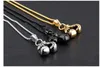 U7 Cool Sport New Men Necklace Fitness Fashion Stainless Steel Workout Jewelry Gold Plated Pair Boxing Glove Charm Pendants Access216W