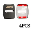 4pcs Car Styling Car Stickers Door Lock Cover Case For BMW 1 2 3 5 6 7-Series X1 X3 X4 X5 X6 M1 M3 Auto Emblems Accessories Car-Styling