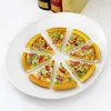 Symulacja PU Pizza fotografia Wyświetlacz Wyświetlacz rekwizyty Mały magnes lodówki do pizzy