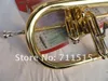 VOES New Arrival Bb Trumpet Yellow Brass Gold Lacquer Flugelhorn Advanced B Flat Instrument For Students Free Shipping