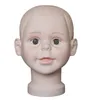 Plastic Kid MannequinHead For Hat Display Baby Girl and Boy Mannequin Head Children Mannequin With Hair