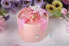 Romantic Lavender Wrap Boxes Wedding Party Favor Decoration Chocolate Candy Box Beautiful Round Design Gift Bag 0 8wk ff