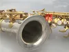 2018 Instrument Haute Qualité Marques YANAGISAWA Saxophone Soprano SC-9937 Argent Laiton Sax Professionnel Embouchure Livraison gratuite