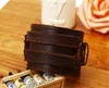 Äkta läderarmband Retro Punk Armband Multi Layer Men Casual Armband Cowhide Bangle A896