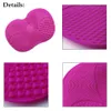 Hela Big Silicone Makeup Brush Cleaning Mat Cosmetic Brush Cleaning Washing Tools Silica Makeup Brush Cleaner Pad Board Scrub8062995