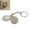 1pc Mini 8x Jewelry Jood Magnifier Loupe Pocket Pocket Glass Glass Gift