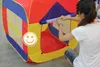 Çocuk Oyun Evi Oyuncaklar Depolama Çadır Nefes Çocuk Macera Çadır Evi Katlanabilir Pop-up Oyuncak