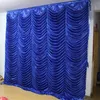 Biały 3M6M Ice Knit Pleted Swag Tacdrop ​​Curtain 1PCS MOQ z użyciem WeddingBanquetel 2683090