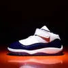 Toddlers Midnight Navy 11s Infant Sneakers Gamma Blue Gym red baby small kids basketball shoes 11 bred concord boy and girl children trainer