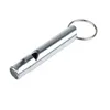 Nieuwe Hot Mix Aluminium Emergency Survival Fluitje Sleutelhanger voor Camping Wandelen Zilveren Auto Styling