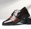 Homens de couro preto sapatos formais homens italianos sapatos tamanho grande 46 47 48 homens sapatos 2019 schoenen mannen zapatos charol hombre