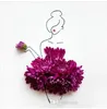 2021 Hot Sales Rose Artificial Bridal Flowers Bruid Boeket Bruiloft Boeket Crystal Ivory Silk Ribbon Nieuwe Buque de Noiva Goedkope CPA818
