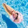 Piscina Gelato Zattera Gonfiabile Letto Aria Estate PVC Adulti Giocattolo Galleggiante Fila Gioca Acqua Spiaggia Sabbiosa Mare Anello di Nuoto 26df Y