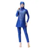 Costume da bagno musulmano modesto a copertura totale Costume da bagno femminile taglie forti Costume da bagno da spiaggia Burkini per costume musulmano per signora