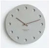 12 inch Nordic Wall Clock Moderne Creatieve Klok Minimalistische Woonkamer Opknoping Klok Bankkast Mute Hout Woondecoratie