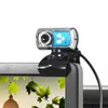 High Quality HD 120 MP 3 LED USB Webcam Camera with Mic Night Vision for PC Blue1556242