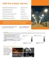 TOPOCH LED Street Light Bulb 80W 100W 120W 120LM / W UL CE-lista 250W-400W MHL / HPS Ersättning Mogul Base IP64 Stor Area Lighting