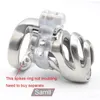 New 3D design 316L Stainless Steel Stealth Lock Small Male Devices,Cock Cage,Penis Ring,Penis Lock,Fetish Belt For Men7196335