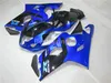 Gratis Custom Fairing Kit voor Suzuki GSXR600 GSXR750 2004 2005 BLAUW BLACK GSXR 600 750 K4 K5 HOOFDINGEN CC34