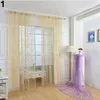 Romantische Blumenrebe Voile Tüll Tür Fenster Vorhang Tüll Stoffe Organza Sheer Panel Fenster Behandlung Drop Shipping