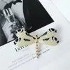 New Simple Sweet Dragonfly Enamel Mixed Color Exquisite Cute Whole Popular Brooches For Women5946375