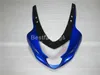 Gratis Custom Fairing Kit voor Suzuki GSXR600 GSXR750 2004 2005 BLAUW BLACK GSXR 600 750 K4 K5 HOOFDINGEN CC34