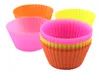 Silicone Muffin cup Cake Cupcake liner Cake Mould Case Bakeware Maker Mold Tray Baking Jumbo KD1