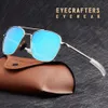 Mens Pilot Sunglasses Driving Mirrored Glasses Eyewear 285 Blue Sunglasses