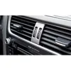 Car Center Console Air Conditioner Adjustment Decorative Cover Trim For Audi A4 B8 09-15 Stainless Steel Sticker