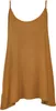 Mesdames Camisole Cami Flared Skater Womens Strappy Vest Top Swing Mini Dress 8-24