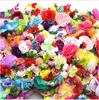 Lucia artisanat 50 g/lot, environ 35 pièces couleur mélangée aléatoire taille tête de fleur artificielle fête de mariage bricolage décoration fournitures 027017072