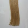 Braziliaanse Virgin Haar Honey Blonde Tape Haar 100g 40 Stks Rechte Machine Remy Haar op Lijmen Invisible Tape PU Skin Inslag