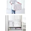 Super valeur sac de rangement pliable vêtements couverture couette placard chandail organisateur boîte pochettes